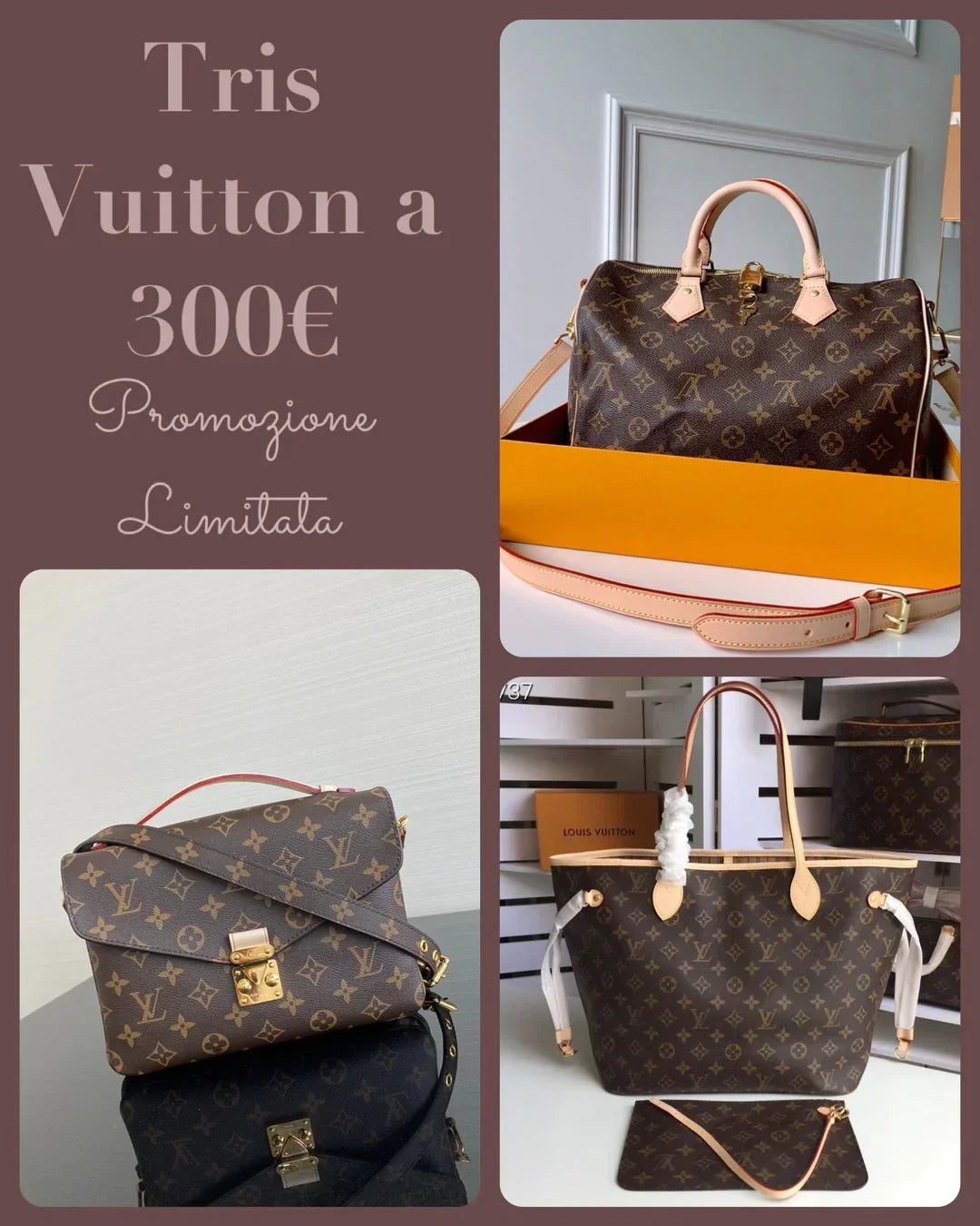 TRIS BAG VUITTON